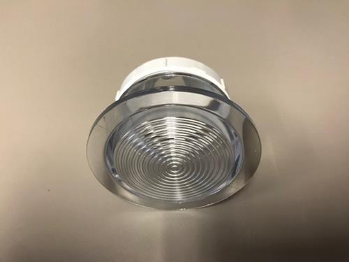 SPA LIGHT, SQR, XYLEX, 3IN SQR