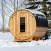 6 Person Cedar Barrel Sauna – 8 Feet Long