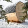 4 Person Cedar Barrel Sauna – 6 Feet Long