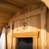 6 Person Cedar Barrel Sauna with Porch – 10 Feet Long