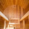 6 Person Cedar Barrel Sauna with Porch – 10 Feet Long
