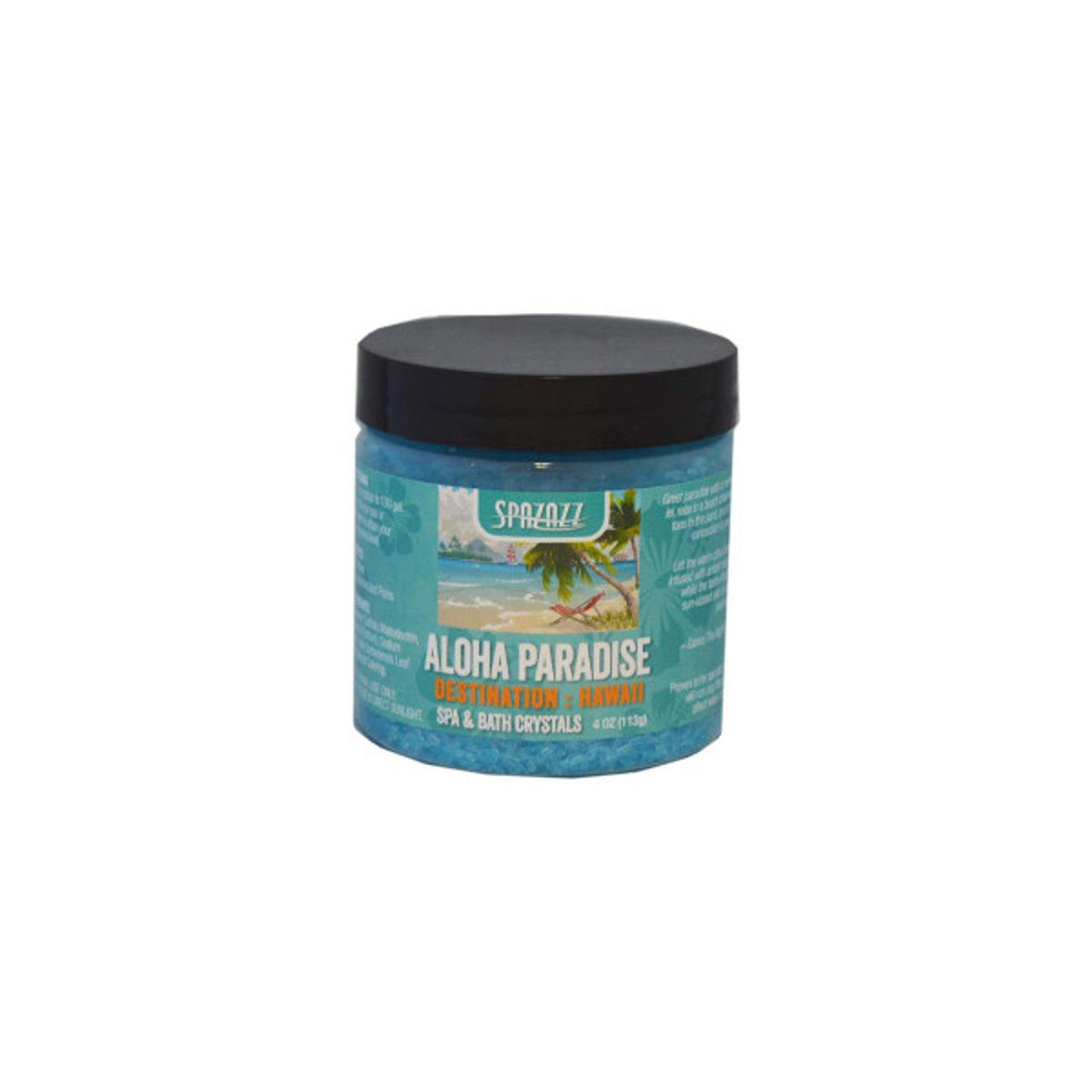 SPAZAZZ Destinations Crystals Hawaii 4oz Jars - Aloha Paradise
