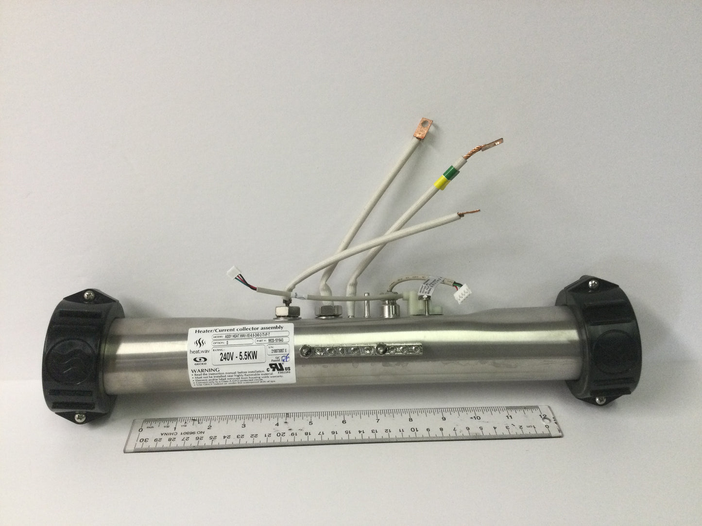 HEATER ASSEMBLY, GECKO 5.5KW, TITANIUM