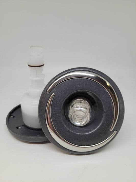 JET, 300, ROTO, LED, GRPHT W-SS & CLR NOZZLE, HALO PRO-LOC