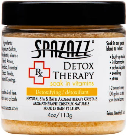 SPAZAZZ Rx Therapies 4oz Jar - Detox Therapy