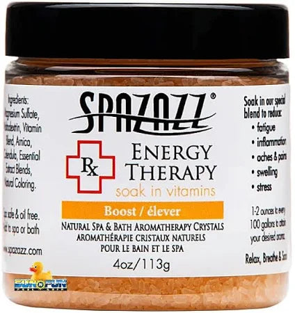 SPAZAZZ Rx Therapies 4oz Jar - Energy Therapy