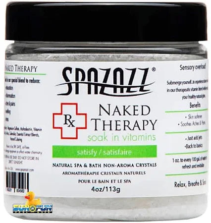 SPAZAZZ Rx Therapies 4oz Jar - Naked Unscented