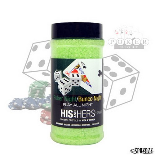 Spazazz His & Hers Poker Night - Bunco Night (Play All Night) 17oz